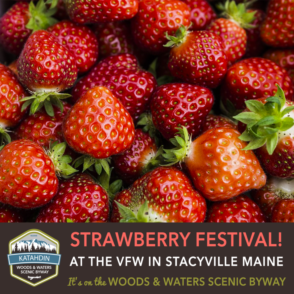Annual Strawberry Festival is happening in Stacyville, Maine!